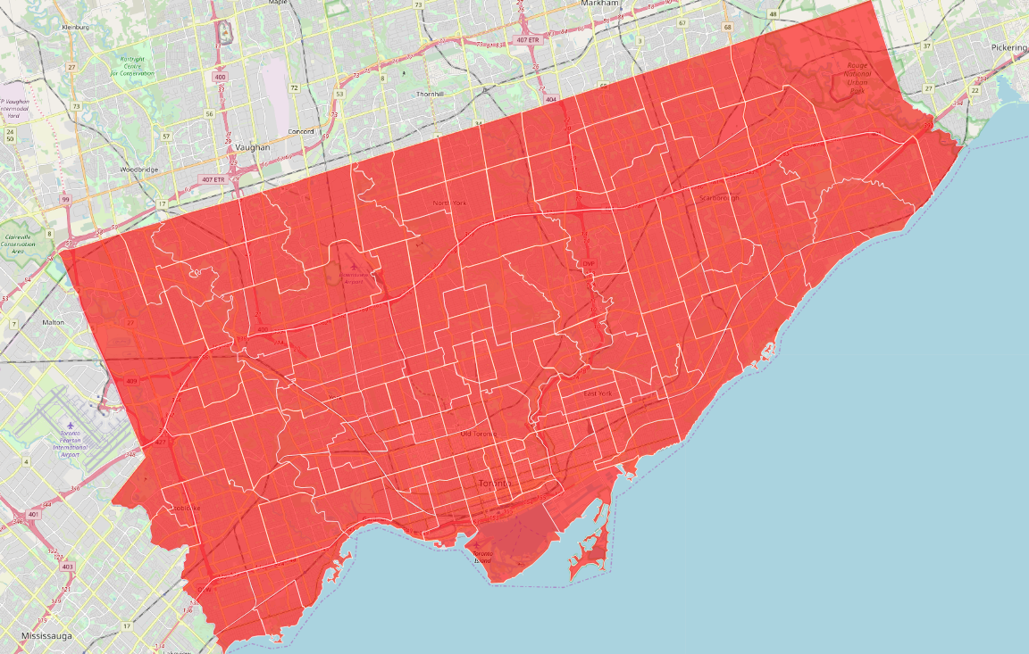 boundaries of city of toronto neighborhoods - open data ...